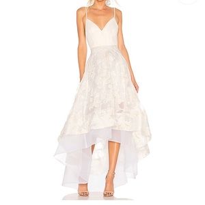 Alexia Gown in White and Gold - Bridal Wedding